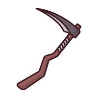 Minimalist Scythe Icons for UI and Apps vector