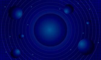 Universe space abstract background, design, banner, artwork for presentation design. Brochure template with space elements. Minimalist color space. Universe exploration concept. vector