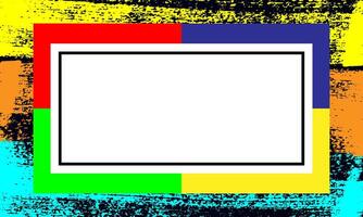 abstract background with colorful brush texture for poster banner sale event Celebration Social Media Post Template. Able to use for mobile apps, banners design, web or internet ads vector