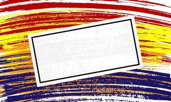 abstract grunge background with colorful brush texture for poster banner sale event Celebration Social Media Post Template. Able to use for mobile apps, banners design, web or internet ads vector