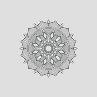 Decorative Mandala Design Template vector