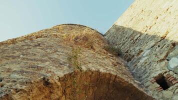 Medieval Stronghold Tower of an Ancient Norman Castle in the Calabria of Italy video