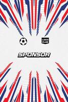 red and blue Abstract background with sport pattern vector