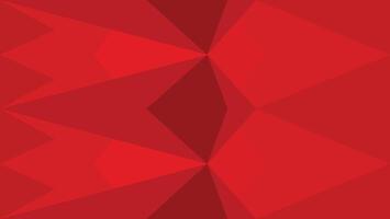Red Geometrical Abstract Shapes Background vector