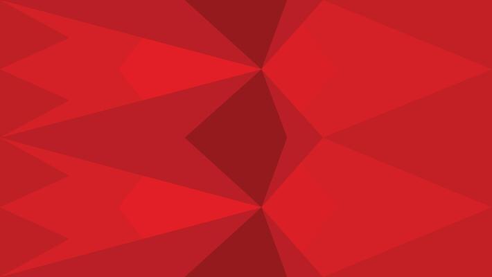 Red Geometrical Abstract Shapes Background