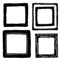 Hand Drawn Textured Pattern design vector