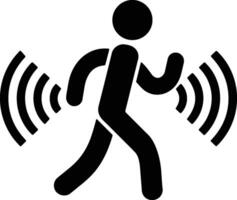Icon for Smart Tech and Motion Tracking vector