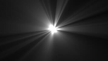 luz raios em costas fundo em loop animação, Sol luz raios movimento video