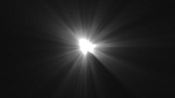 Light rays animation background, Sunlight rays transparent background and effective light rays motion. video