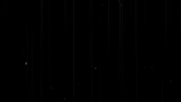 white light rays animation and light radiating outward in a cosmic setting video
