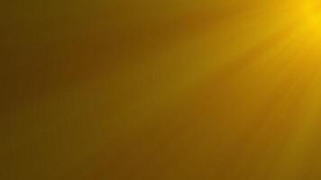 Gold Light rays background, light rays background, shining sun, bright flash. video