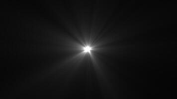Light rays animation background, Sunlight rays transparent background video
