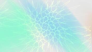 White abstract pattern on a blue and green background. Suitable for backgrounds, prints, wallpapers, digital designs, and creative projects. Bold and eyecatching design concept. video