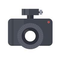 Dashboard camera. Recording device vector