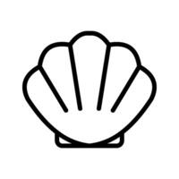 Seashell icon set., vector