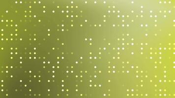 A green background with dots on it video