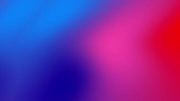 A red, blue and pink background with a blurred effect video
