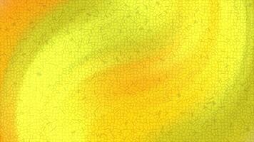 Yellow and orange abstract background with crystal noise particles overlay, suitable for summer themed design projects, vibrant social media posts, energetic posters, and eye-catching digital artwork. video