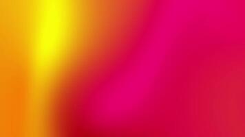 A bright red and yellow background with a blurred effect video