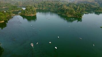 Drone View Of Mohamaya Lake, Bangladesh video