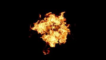 Fire Animation on back ground. Overlay perfect for compositing into your shots. Simply drop it in and change its blending mode to screen or add video
