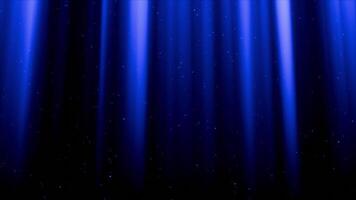 Light Rays with Glowing Particle Rain Loop Animated video