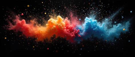 exploding speech bubble background explosive pop background photo