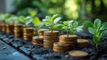 Financial Growth and Nature, A Symbiotic Relationship photo