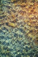 refelction an ripples on the water in the pool, multicolor background, abstract photo