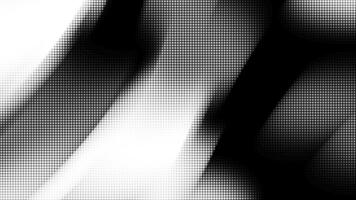 Black and white halftone digital art with abstract fluid patterns High contrast dots create a dynamic visual effect Perfect for modern designs tech themes and global celebrations like New Year video