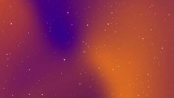Purple orange gradient background with scattered bright dots suitable for vibrant designs and modern aesthetics Ideal for digital projects video