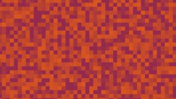 purple and orange pixelated squares texture Suitable for digital backgrounds abstract designs graphic patterns game elements and technology themes video