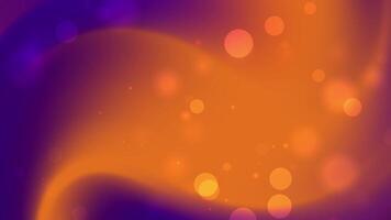 smooth gradient of orange and purple with glowing bokeh circles Ideal for event banners festive celebrations modern designs digital artwork and creative backgrounds video