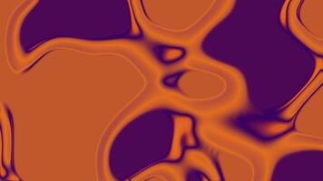 Abstract art with orange and purple swirling fluid shapes Suitable for modern design projects backgrounds and creative concepts video