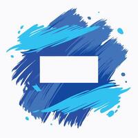 Azure Brushstrokes Immersive Texture in Profound Blue vector
