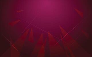 Red Digital Tech Background with Abstract Triangle Patterns, Abstract Futuristic Background with Red Geometric Shapes vector