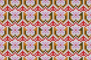 seamless pattern of knitting texture for the background of the postcards, invitations, wallpapers, vector