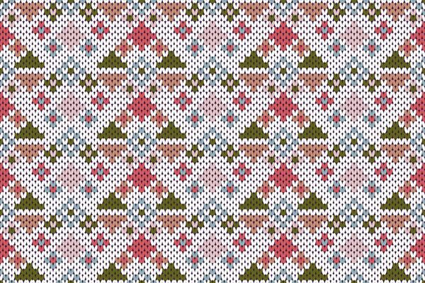 Pattern of Knitting background.
