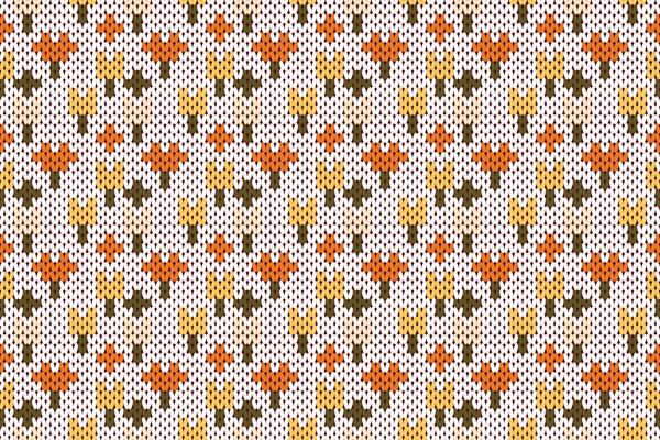 seamless pattern of knitting texture for the background