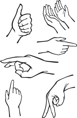 Hand Signs and Gestures Collection