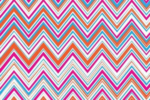 simple abstract pink orange sky color thin to thick horizontal zig zag line pattern colorful chevron pattern vector