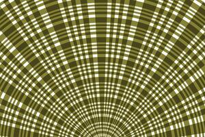 simple abstract mangostren color plaid check tartan gingham line pattern olive green grid pattern radial design radial green plaid pattern with curved lines and geometric symmetry vector