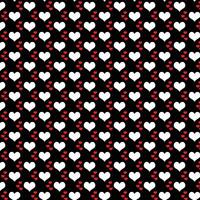 Repeating Symbols Fabric Pattern vector