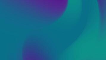 Abstract green teal and purple blend seamlessly in gradient background. Suitable for web design, wallpaper and presentations. video