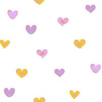 seamless love shape pattern for background. vector