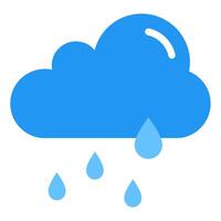Rain Cloud Icon vector