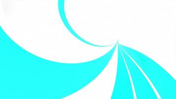 Blue hypnotic spiral motion background animation with copy space. This minimalist spiraling background is full HD and a seamless loop. video