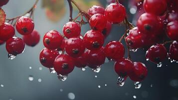 High-quality photo of juicy berries, vivid colors, and crisp textures