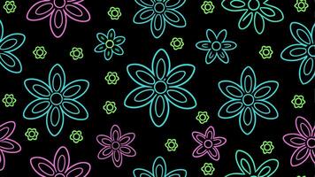 Futuristic Textile Pattern Abstract Shape Modern Digital Design vector