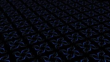 Abstract geometric pattern with metallic texture Moving Backgrounds seamless Patterns in 4K video